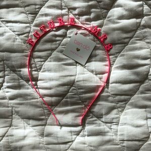 ban.do ‘future mrs’ pink wire headband